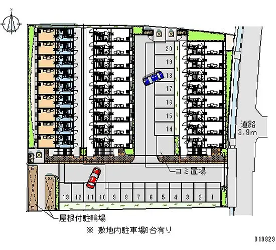 松原市東新町１丁目 月極駐車場